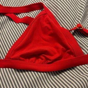 Xhilaration Red Bikini Top
